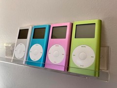 Apple iPod Mini Modded with New Battery + iFlash Upgrade 32GB, 64GB, 128GB