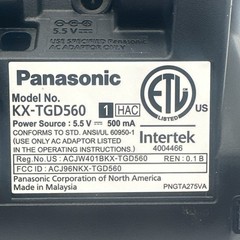 Panasonic KX-TGD560 Cordless Link2Cell 3 Handsets Answering Machine Bluetooth