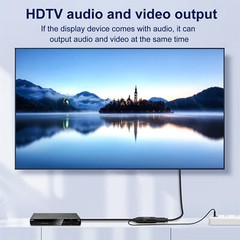 AV To HD Adapter Converter Cable CVBS 3 RCA 1080P Composite Video Audio NEW