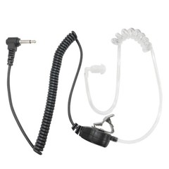 New Police 3.5mm Listen Acoustic Tube Earpiece For Portable Two Way Radio