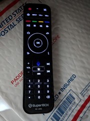 Genuine Superbox RC-200L BACKLIT Remote – Voice Command – Bluetooth – S5 S6 S7