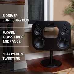 Fluance Wireless High Fidelity Music System w/ Powerful Amplifier 8” Subwoofer