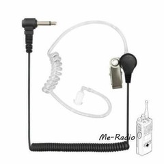Covert Acoustic Tube Earpiece Only Listen 3.5mm (1 Pin) Radio