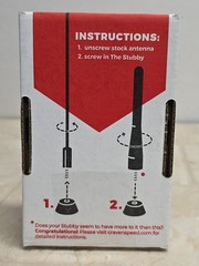 Stubby Jr Antenna | 2 inches | Short Antenna Replacement | Made in The USA