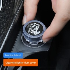 4 Pcs Durable ABS Car Power Outlet Dustproof Plug Cap fits Most Vehicle Interior
