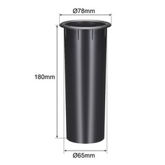 uxcell 65mm x 180mm Speaker Port Tube Subwoofer Bass Reflex Woofer…