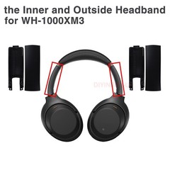 Replacement Side Slider Cover Parts kit Headband for Sony WH-1000XM3 Headphones