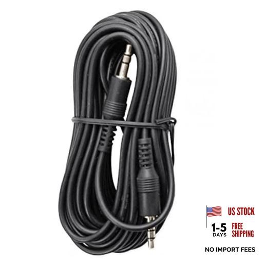 3Pin Jack AUX Flex Cable Wire Accessory for Bass Remote Knob Compatible 5 Feet