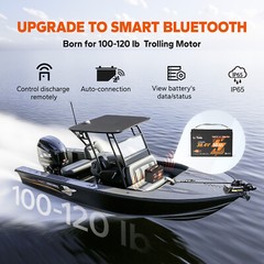 LiTime 36V 50Ah Bluetooth Group31 LiFePO4 Battery for Trolling Motor-refurbished