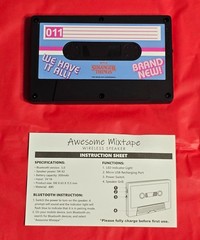 Stranger Things Awesome Mixtape Cassette Bluetooth Speaker