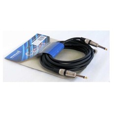 15ft Instrument Guitar Audio Speaker Cable 6.35mm 1/4″ to 1/4″ Mono Male Cord