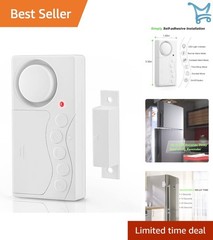 Freezer Door Alarm Wireless Fridge Alarm 4 Modes Adjustable Delay 108dB Loud