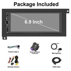 Car Radio Stereo for Dodge Ram Dakota Caravan – Wireless CarPlay & Android Auto