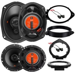 JBL 420W Front & 240Watt Rear Door Coax Speakers for 2010-2015 Chevrolet Camaro
