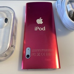 Apple iPod nano 5th Generation Pink (16GB) New Battery.