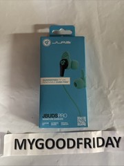 NEW! JLab JBuds Pro Signature Earbuds – Teal Wired Headphones. FAST SHIP