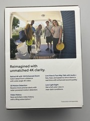 Ring – Wired Doorbell Pro (3rd Gen) Retinal 4K for ultra-clear video, 10x Zoom