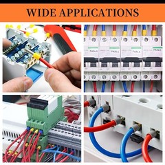 2800/1200PCS Wire Ferrule Terminals Kit Copper Crimp Insulated Cord End Terminal