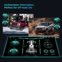 2 Din Android 14 DVD Player 10.1″ Car Stereo 4G LTE 4GB RAM 64GB ROM GPS BT 5.0
