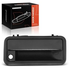 – Metal Exterior Door Handle w/Keyhole – Passenger Front Right Textured Black