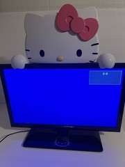 Hello Kitty 19″ LED HDMI TV PC MONITOR SANRIO 2013 KT2219MBY-NO REMOTE READ