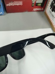 Ray-Ban Meta Wayfarer Gen 2 Shiny Black. Green Transition RW4012