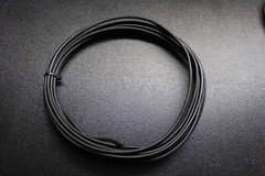 10 GAUGE WIRE 25 FT BLACK PRIMARY STRANDED COPPER AUTOMOTIVE POWER BATTERY AWG
