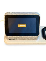 Lenovo Smart Clock 2 Speaker With Wireless Charging Dock Grey Model CD-24502F