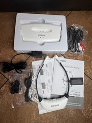 SIMOLIO 2.4GHz Wireless TV Headset Digital/Analog for Hearing Impaired SM-823