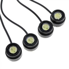 4 in 1 12V Car Motorcycle Eagle Eye LED Flash Strobe Lights Warning Lamp &Remote