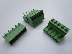 10 pcs Close Angle 5pin 5.08mm Screw Terminal Block Connector Pluggbale Type
