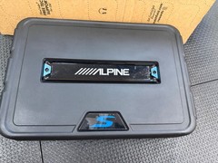 Alpine SS-SB10 Single 10” Shallow Preloaded Subwoofer Enclosure
