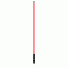 Metra MPS-FORWHIP6 Red Fiber Optic Whip Antenna Detachable base 10ft Wire – 6 Ft