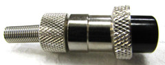Vanco C4 SR CB Radio Mic Plug 4 Pin Female Panel Jack w/ Metal Strain Relief Kit