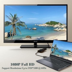 HDMI to VGA Adapter, High-Speed HDMI to VGA Converter Adapter Male to Female …