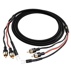 Phono Cable with Ground 6.56ft – All-in-RCA Cable & Turntable Ground Wire,Hig…