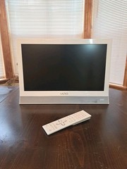 Vizio (M190VA) Gaming Small 1080i HD 19″ LED LCD TV Slim White Monitor w/Remote