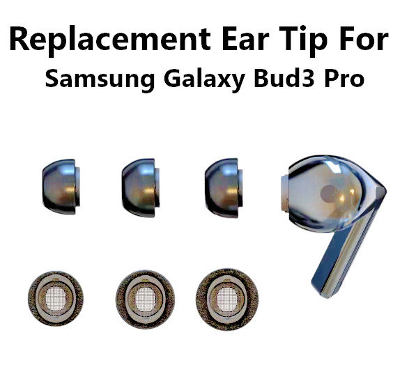 Silicone Replacement Ear tips for Samsung Galaxy Buds 3 Pro SM-R630 Earbud 1 Set
