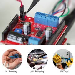 100pcs 5mm Pitch PCB Mount Screw Terminal Block Connector 2/3/4Pin Circuit Board