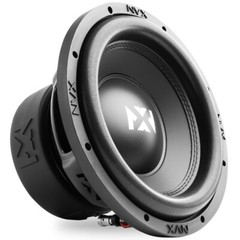NVX VSW104v2 10″ Subwoofer w/ Rockford Fosgate R2-500X1 Mono Amplifier Bundle