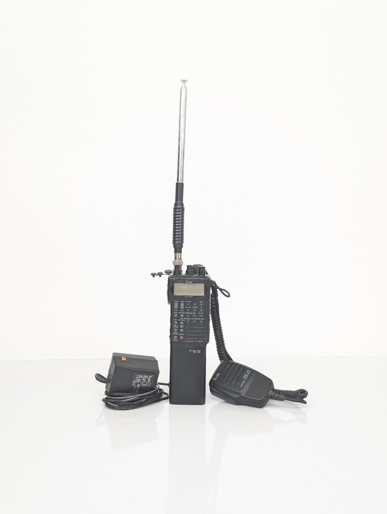 Icom IC-W2A Dual Band FM Transceiver With Accessories HM-70 MicHam Radio