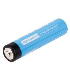 4PCS 1.5V AA AAA Li-ion Lithium ion Rechargeable Batteries 1100 / 3400mwh + Case