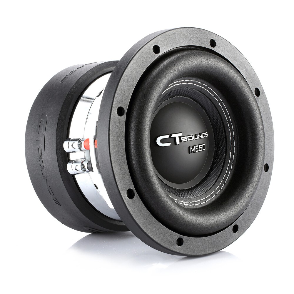 CT Sounds MESO-6.5-D4 800 Watt Max Power 6.5 Inch Car Subwoofer – Dual 4 Ohm