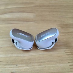 Bose QuietComfort Ultra True Wireless Noise Cancelling Earbuds – White Smoke