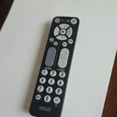 RCA Wireless Black TV Remote Control RC27A For RCA More Than 10 m Range