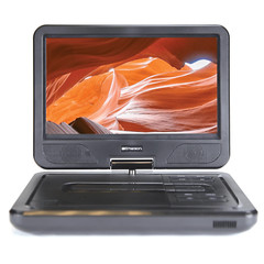 Emerson 10″ DVD Player w Built-In Speaker, Multiple Device Inputs and TV Tuning