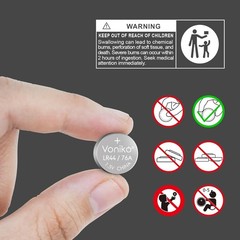 Premium Lr44 Button Cell 1.5v Alkaline Batteries Ag13 20 Pack—[Ultra Power] Cell