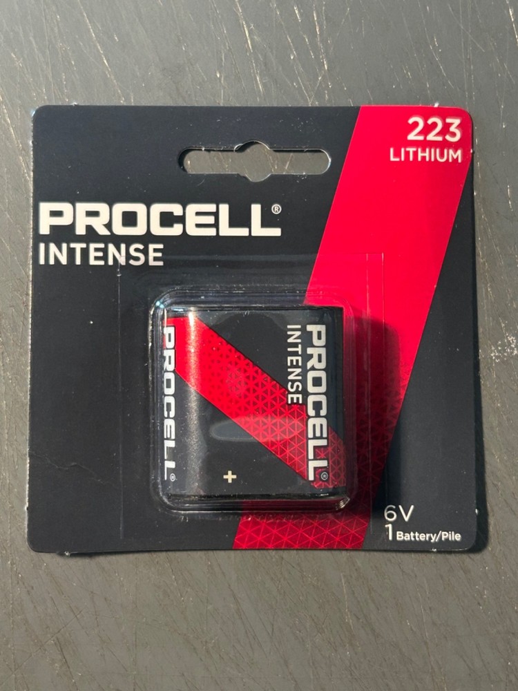 Duracell Procell 223 DL223 EL223 CRP2 Lithium Battery Brand New Exp 3/2035