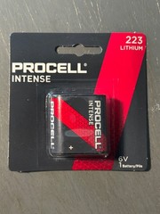 Duracell Procell 223 DL223 EL223 CRP2 Lithium Battery Brand New Exp 3/2035