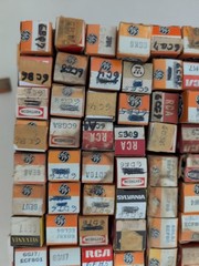 HUGE Lot of 300+ Vintage Various Brands Radio/TV Vacuum Tubes